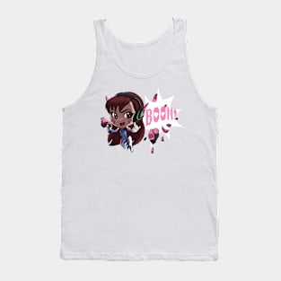 OW - Chibi D.Va Tank Top